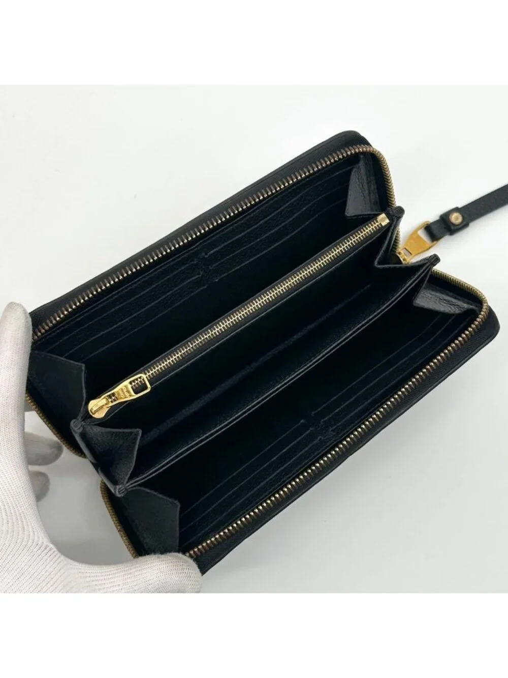 Louis Vuitton Slightly Zippy Wallet Empreinte Monogram